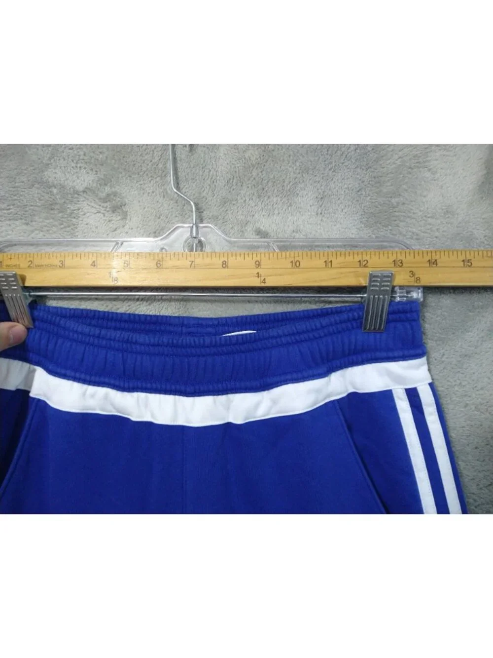 Adidas Sweatpants Mens Small Blue Chelsea Football Club Three Stripe Joggers